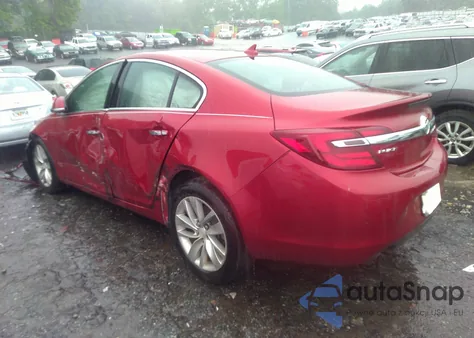 2014 Buick Regal Turbo/E-Assist Premium I z USA, uszkodzony, nr VIN 2G4GN5EX9E9200595
